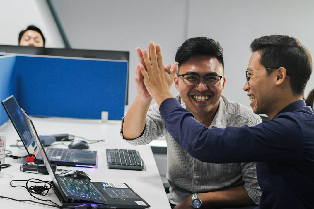 successful business team